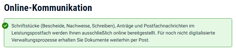 Benachrichtigung einrichten